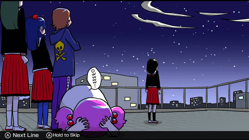 Illustration for article titled Gal Metal Is A Very Strange Rhythm Game, Which Is The Best Kind